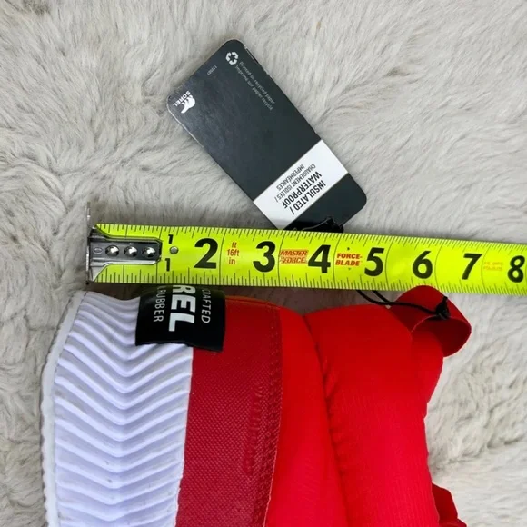 Sorel Out N About Red Puffy Zip Up Snow Winter Boots Size 6.5 - Picture 5 of 8